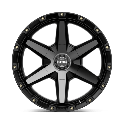KMC KM101 TEMPO Satin Black W/ Gray Tint 20x9 0 6x135|6x139.7mm 106.1mm