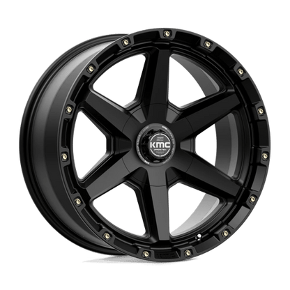 KMC KM101 TEMPO Satin Black 20x9 0 6x135|6x139.7mm 106.1mm