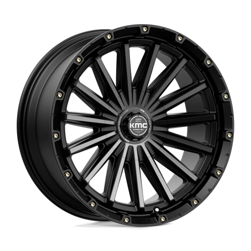 KMC KM102 SIGNAL Satin Black W/ Gray Tint 20x9 0 6x135|6x139.7mm 106.1mm