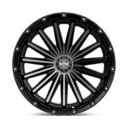 KMC KM102 SIGNAL Satin Black W/ Gray Tint 20x9 0 6x135|6x139.7mm 106.1mm