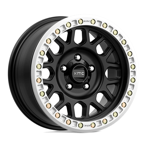 KMC KM234 GRENADE DESERT BEADLOCK Satin Black 20x9 -12 5x127mm 71.5mm