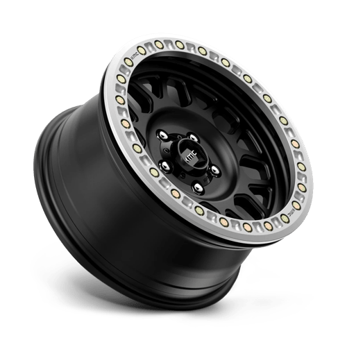 KMC KM234 GRENADE DESERT BEADLOCK Satin Black 20x9 -12 Custom 72.6mm