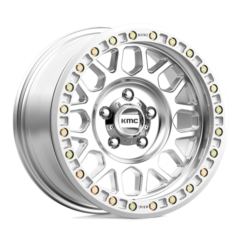 KMC KM234 GRENADE DESERT BEADLOCK Machined 17x8.5 0 Custom 108mm