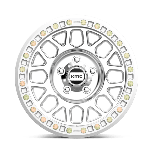 KMC KM234 GRENADE DESERT BEADLOCK Machined 20x9 -12 Custom 72.6mm