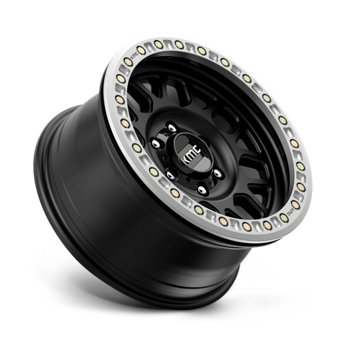 KMC KM234 GRENADE DESERT BEADLOCK Satin Black 17x8.5 0 6x139.7mm 108mm