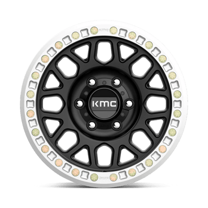 KMC KM234 GRENADE DESERT BEADLOCK Satin Black 17x8.5 0 6x139.7mm 108mm