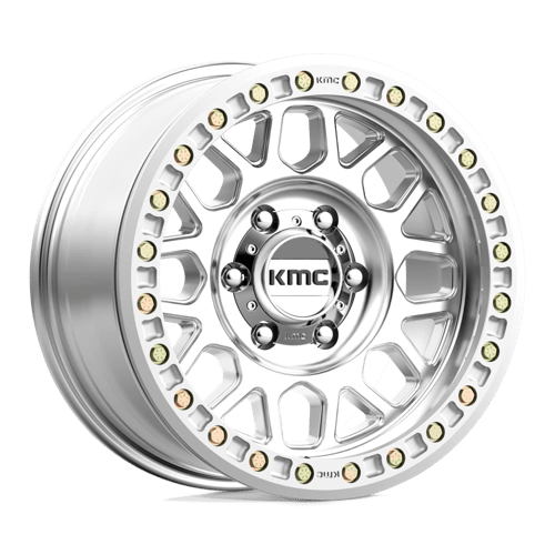 KMC KM234 GRENADE DESERT BEADLOCK Machined 17x8.5 0 6x165.1mm 108mm
