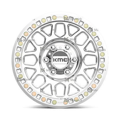 KMC KM234 GRENADE DESERT BEADLOCK Machined 17x8.5 0 6x165.1mm 108mm