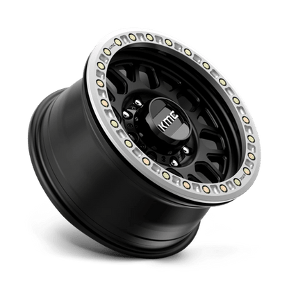 KMC KM234 GRENADE DESERT BEADLOCK Satin Black 17x8.5 0 8x165.1mm 125.1mm