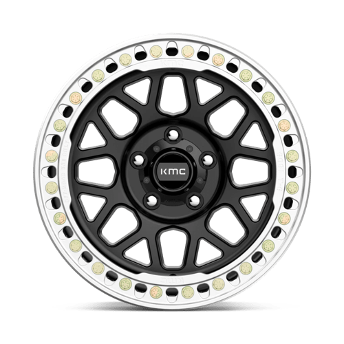KMC KM235 GRENADE CRAWL BEADLOCK Satin Black 17x8.5 0 5x127mm 71.5mm