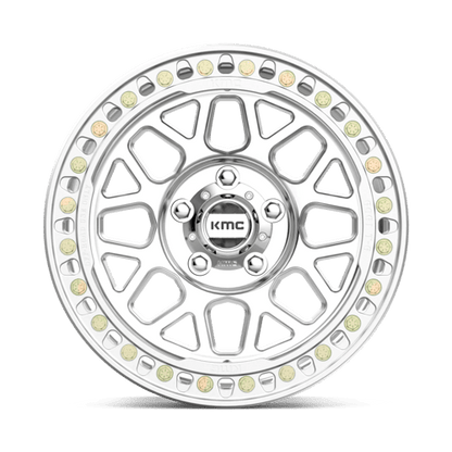 KMC KM235 GRENADE CRAWL BEADLOCK Machined 18x9 +10 6x135mm 87.1mm