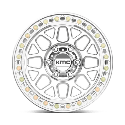 KMC KM235 GRENADE CRAWL BEADLOCK Machined 17x9 -38 6x139.7mm 108mm