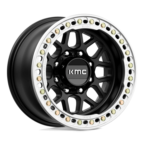 KMC KM235 GRENADE CRAWL BEADLOCK Satin Black 17x9 -38 8x165.1mm 125.1mm