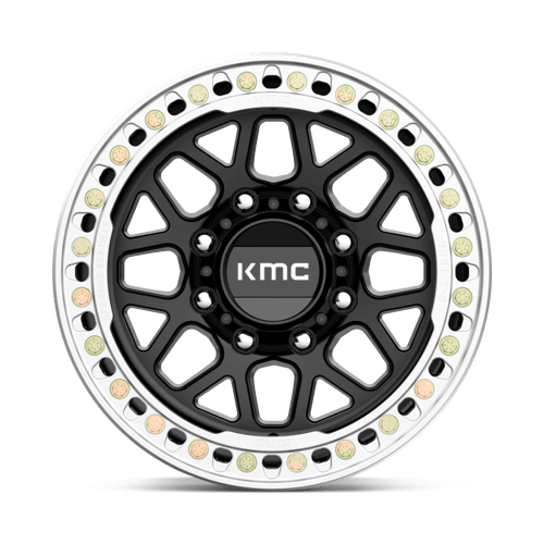 KMC KM235 GRENADE CRAWL BEADLOCK Satin Black 17x9 -38 8x165.1mm 125.1mm