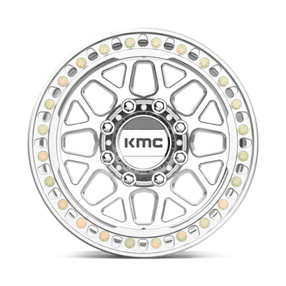 KMC KM235 GRENADE CRAWL BEADLOCK Machined 17x9 -38 8x165.1mm 125.1mm
