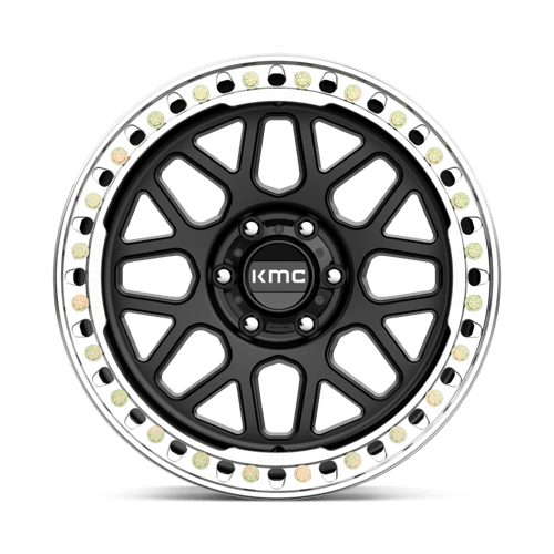 KMC KM235 GRENADE CRAWL BEADLOCK Satin Black 20x10 -48 6x139.7mm 108mm
