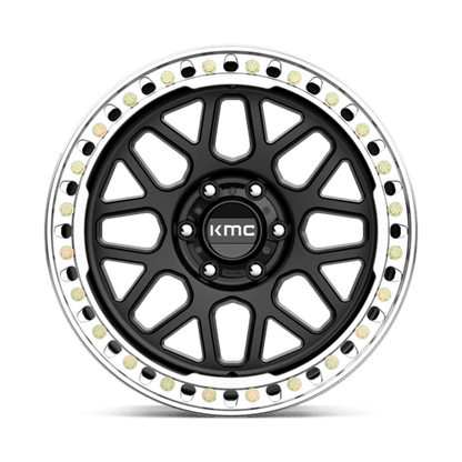 KMC KM235 GRENADE CRAWL BEADLOCK Satin Black 20x10 -48 6x139.7mm 108mm