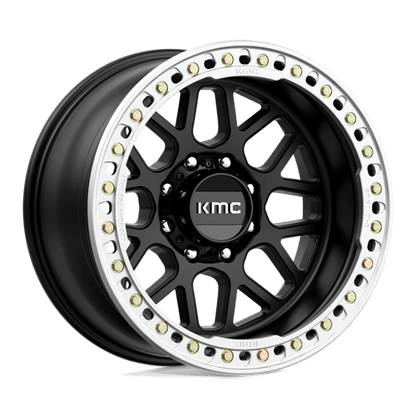 KMC KM235 GRENADE CRAWL BEADLOCK Satin Black 20x10 -48 8x165.1mm 125.1mm