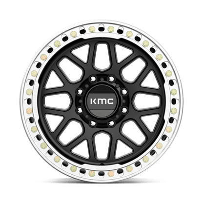 KMC KM235 GRENADE CRAWL BEADLOCK Satin Black 20x10 -48 8x165.1mm 125.1mm