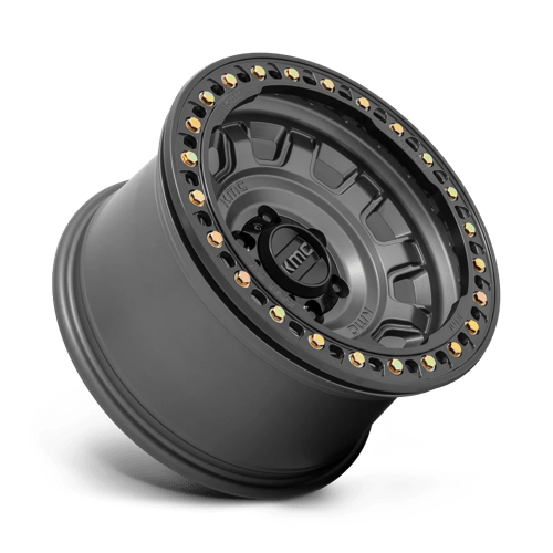 KMC KM236 TANK BEADLOCK Anthracite 17x9 -38 5x127mm 71.5mm