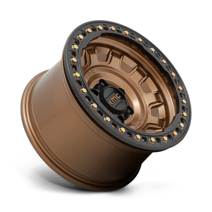 KMC KM236 TANK BEADLOCK Matte Bronze 17x9 -15 5x127mm 71.5mm
