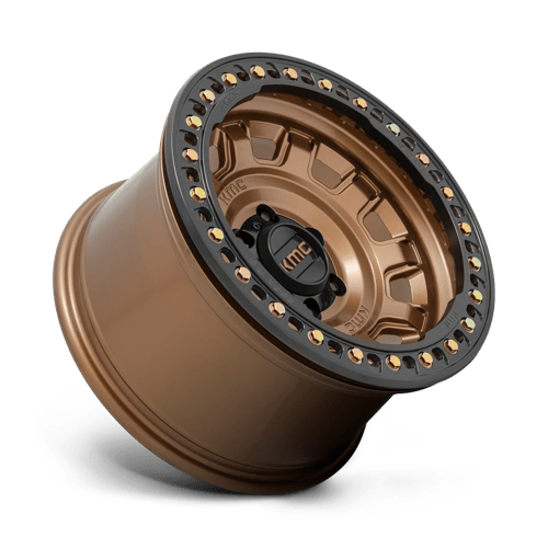 KMC KM236 TANK BEADLOCK Matte Bronze 17x9 -38 6x139.7mm 108mm