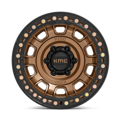 KMC KM236 TANK BEADLOCK Matte Bronze 17x9 -38 8x170mm 125.1mm
