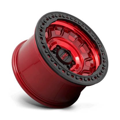 KMC KM236 TANK BEADLOCK Candy Red 17x9 -15 6x139.7mm 108mm
