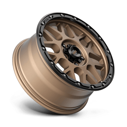 KMC KM535 GRENADE OFF-ROAD Matte Bronze W/ M-black Lip 18x8.5 +35 5x127mm 71.5mm