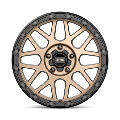 KMC KM535 GRENADE OFF-ROAD Matte Bronze W/ M-black Lip 18x8.5 +35 5x127mm 71.5mm