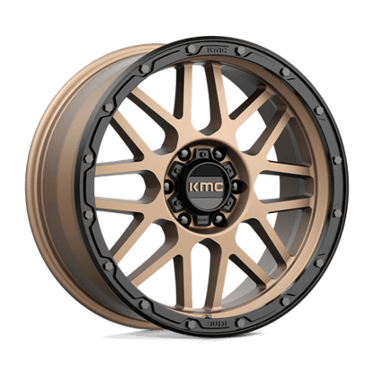 KMC KM535 GRENADE OFF-ROAD Matte Bronze W/ M-black Lip 20x9 +18 6x139.7mm 106.1mm