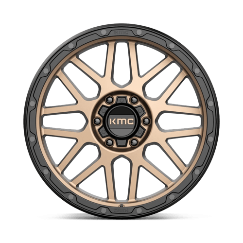 KMC KM535 GRENADE OFF-ROAD Matte Bronze W/ M-black Lip 20x9 +18 6x139.7mm 106.1mm