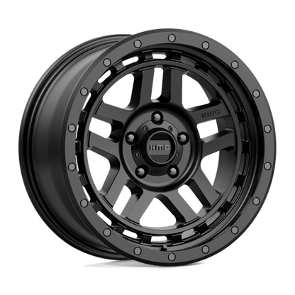 KMC KM540 RECON Satin Black 18x8.5 0 5x127mm 78.1mm