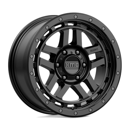 KMC KM540 RECON Satin Black 18x8.5 +18 6x139.7mm 106.1mm