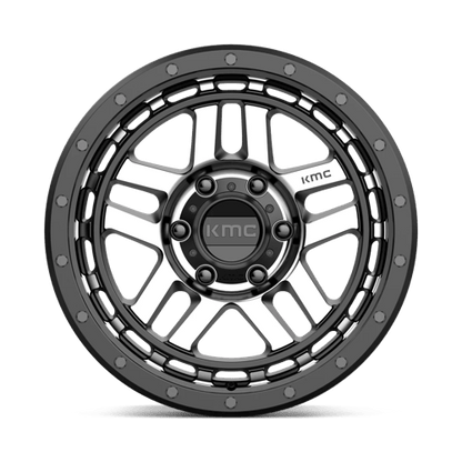KMC KM540 RECON Satin Black Machined 18x8.5 +18 6x120mm 66.9mm