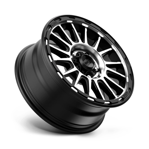 KMC KM542 IMPACT Satin Black Machined 16x7 +30 5x114.3mm 72.6mm