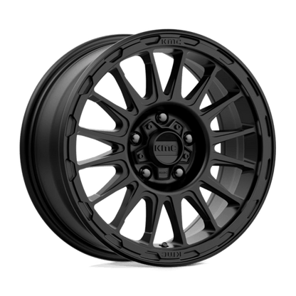 KMC KM542 IMPACT Satin Black 16x7 +30 5x114.3mm 72.6mm