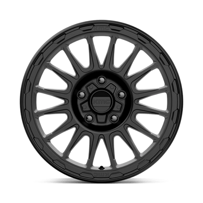 KMC KM542 IMPACT Satin Black 17x8 +20 6x120mm 66.9mm