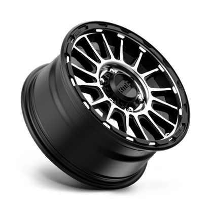 KMC KM542 IMPACT Satin Black Machined 16x8 0 6x139.7mm 106.1mm