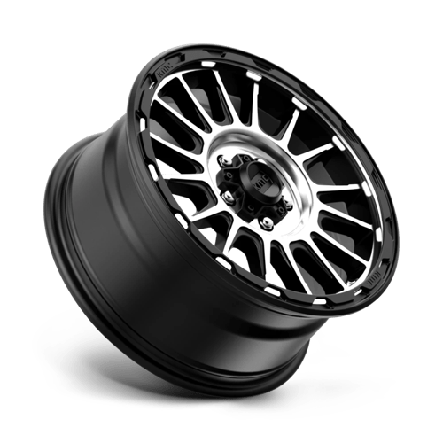 KMC KM542 IMPACT Satin Black Machined 17x8 +35 5x114.3mm 72.6mm