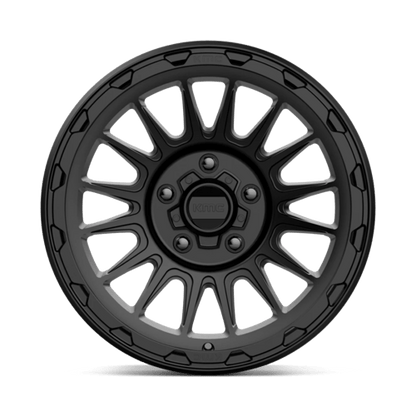KMC KM542 IMPACT Satin Black 17x8.5 0 5x127mm 71.5mm
