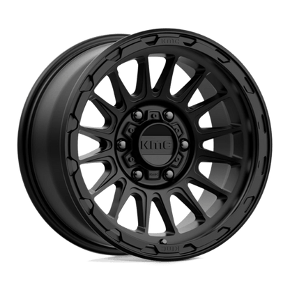 KMC KM542 IMPACT Satin Black 17x8.5 0 6x139.7mm 106.1mm