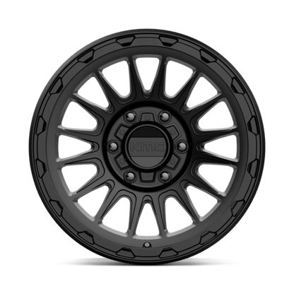 KMC KM542 IMPACT Satin Black 17x8.5 0 6x135mm 87.1mm
