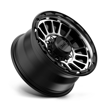 KMC KM542 IMPACT Satin Black Machined 17x8.5 0 8x165.1mm 125.1mm