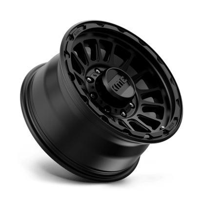 KMC KM542 IMPACT Satin Black 17x8.5 0 8x180mm 124.2mm