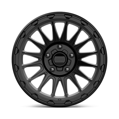 KMC KM542 IMPACT Satin Black 17x9 -12 5x127mm 71.5mm