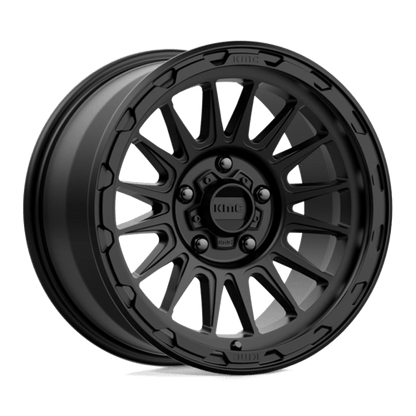 KMC KM542 IMPACT Satin Black 17x9 +18 5x127mm 71.5mm