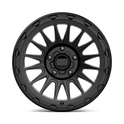 KMC KM542 IMPACT Satin Black 17x9 +18 5x127mm 71.5mm