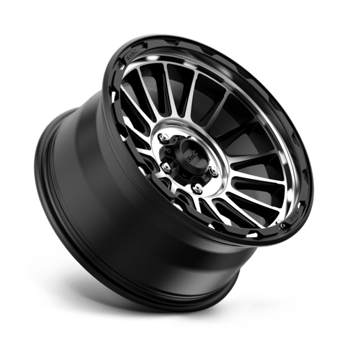 KMC KM542 IMPACT Satin Black Machined 18x9 0 5x127mm 71.5mm