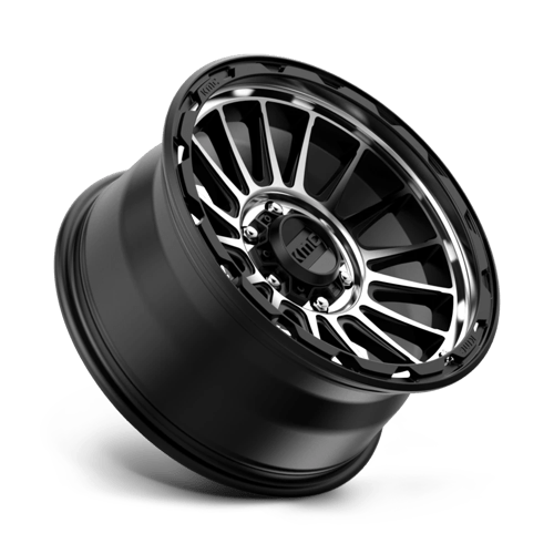 KMC KM542 IMPACT Satin Black Machined 18x9 0 6x139.7mm 106.1mm